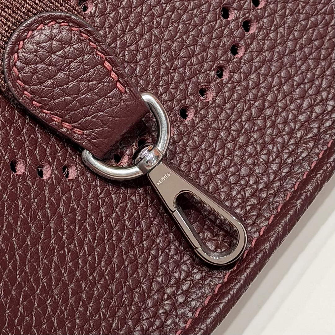 Hermes Mini Evelyne 16 Bag in Taurillon Clemence Leather H069433