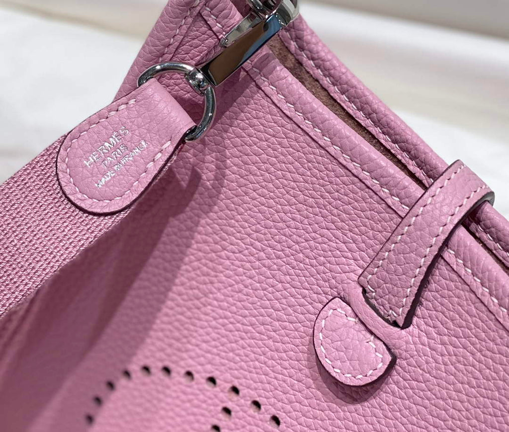 Hermes Mini Evelyne 16 Bag in Taurillon Clemence Leather H069429