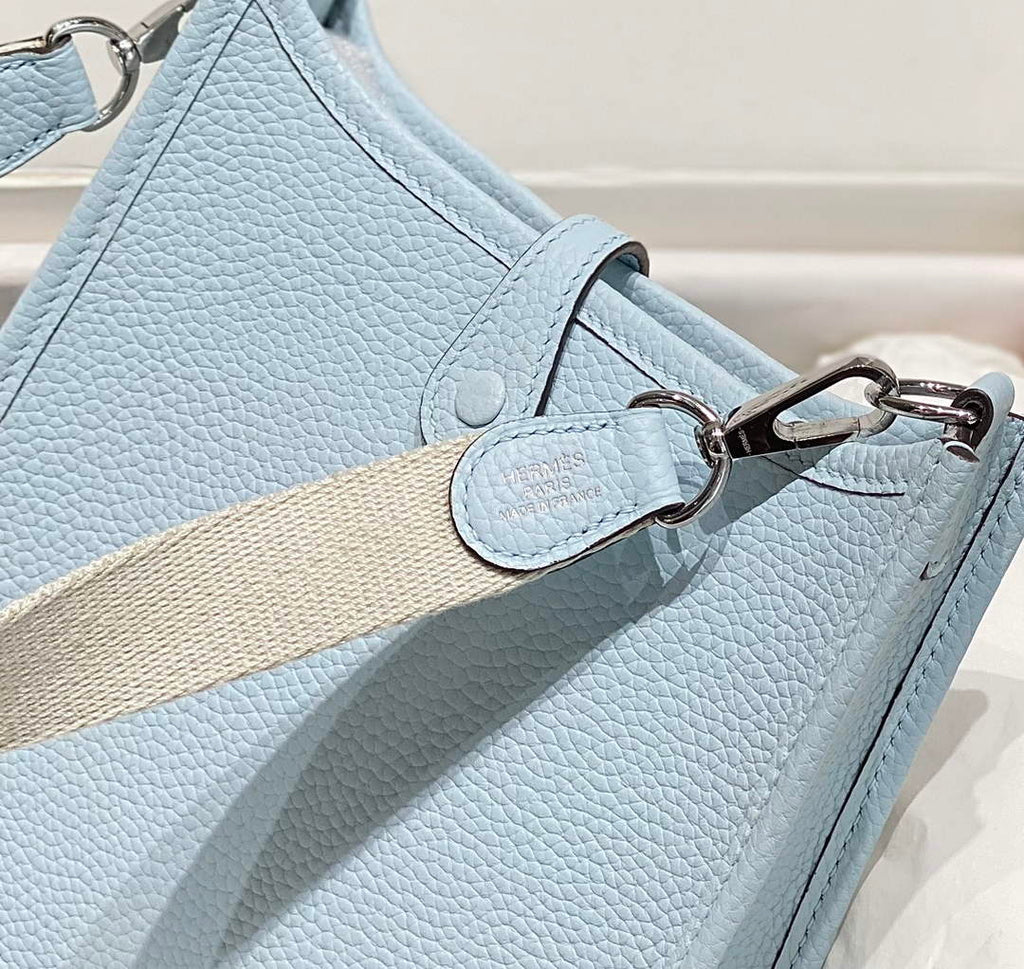 Hermes Mini Evelyne 16 Bag in Taurillon Clemence Leather H069430