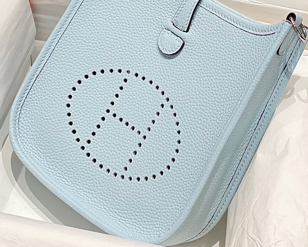 Hermes Mini Evelyne 16 Bag in Taurillon Clemence Leather H069430
