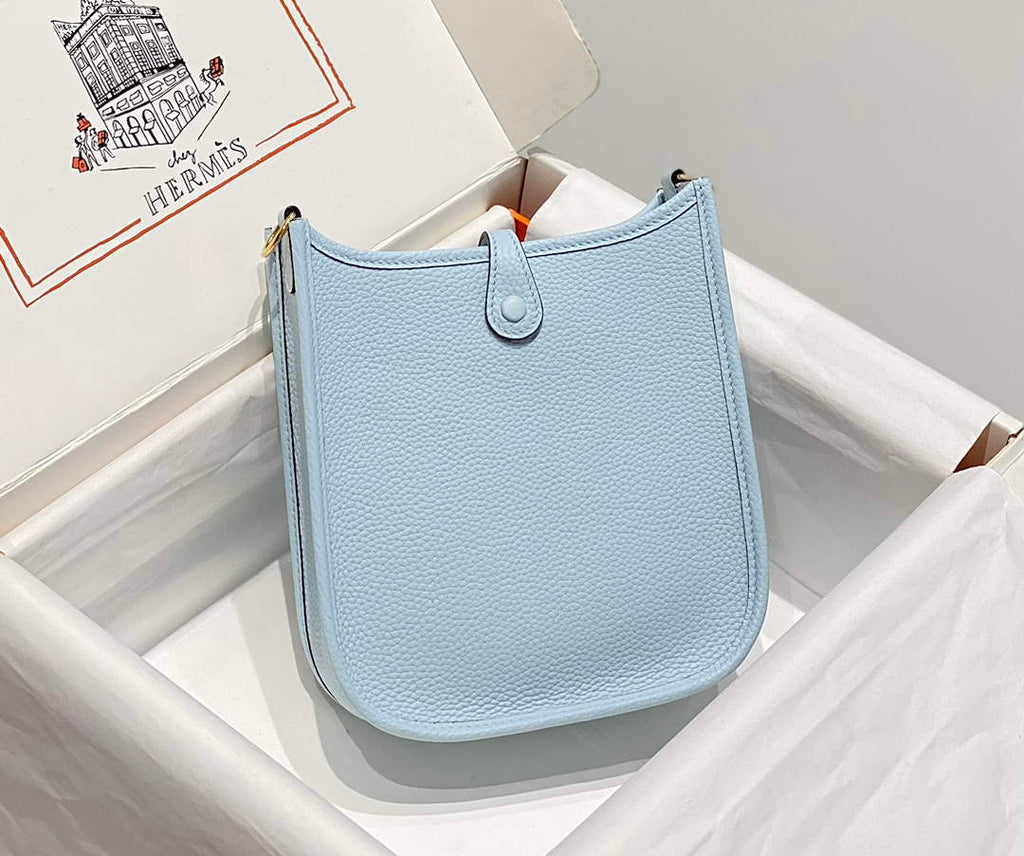 Hermes Mini Evelyne 16 Bag in Taurillon Clemence Leather H069431