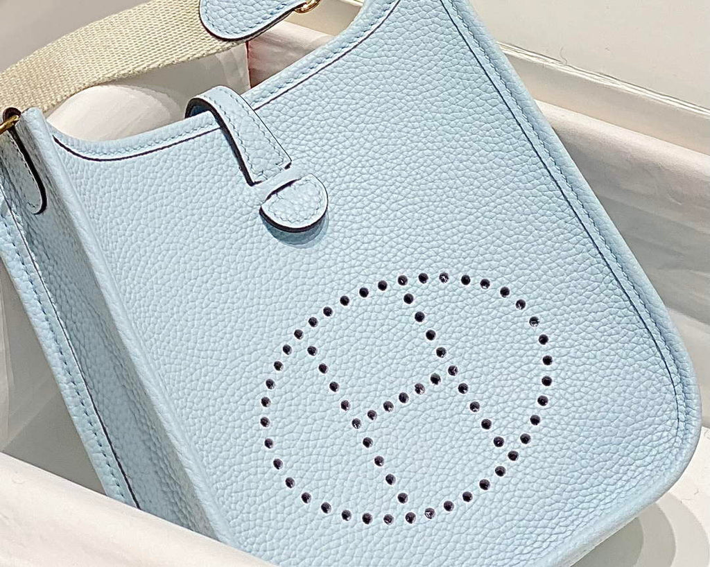 Hermes Mini Evelyne 16 Bag in Taurillon Clemence Leather H069431