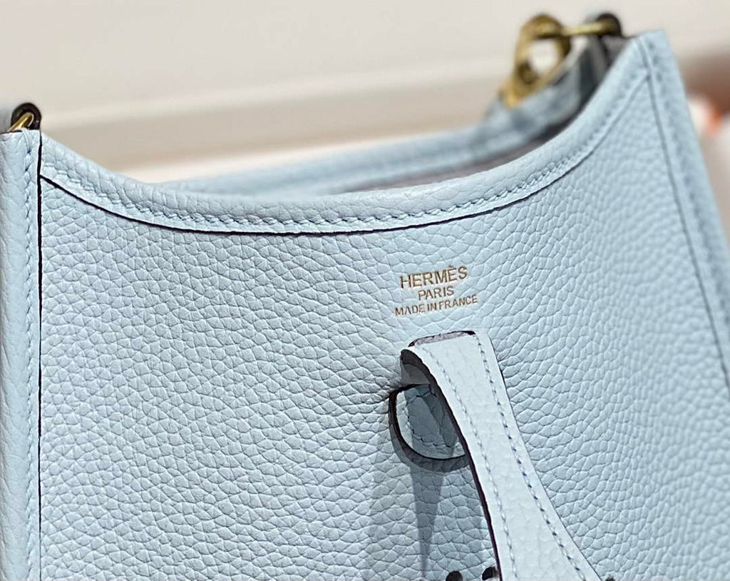 Hermes Mini Evelyne 16 Bag in Taurillon Clemence Leather H069431