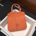 Hermes Mini Halzan 22 Bag Orange Swift Leather H082134