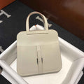 Hermes Mini Halzan 22 Bag Beige Swift Leather H082135