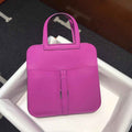 Hermes Mini Halzan 22 Bag Purple Swift Leather H082138