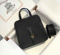 Hermes Mini Halzan 22 Bag Black Togo Leather H082140