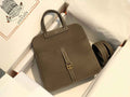 Hermes Mini Halzan 22 Bag Togo Gray Leather H082145