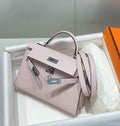 Hermes Mini Kelly II Bag 19 Light Pink Epsom Gold Hardware H86103