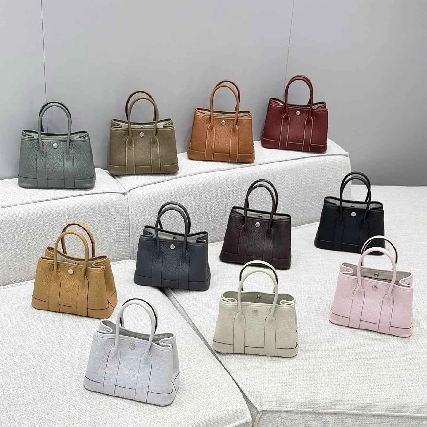 Hermes Mini Neo Garden 23 Bag, H086729 Togo calfskin