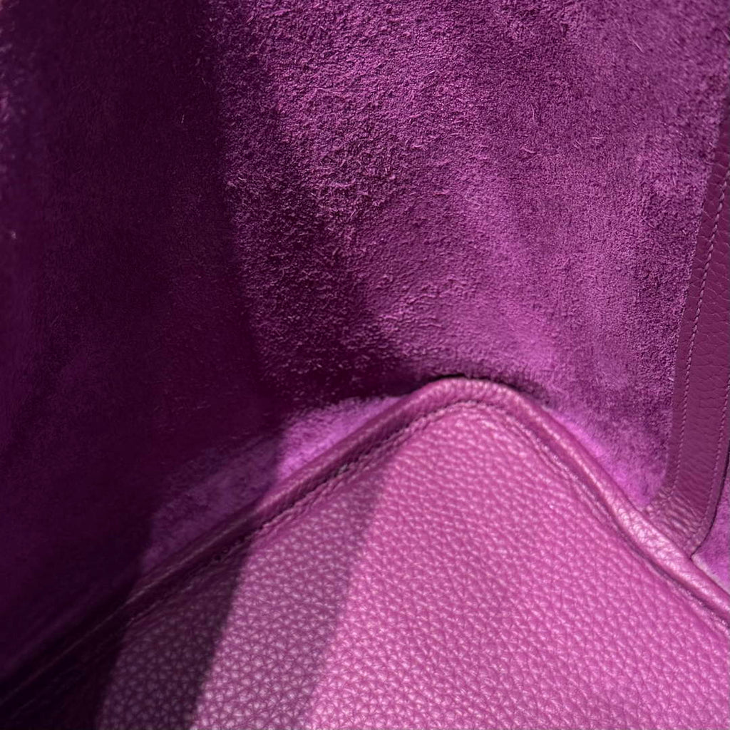 Hermès Picotin Lock 18 pocket bag Togo Leather Purple H9352008