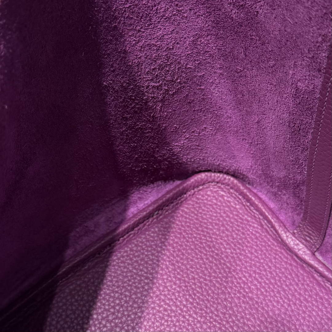 Hermès Picotin Lock 18 pocket bag Togo Leather Purple H9352008