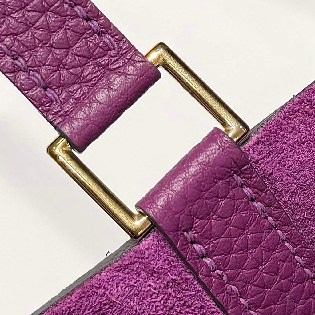 Hermès Picotin Lock 18 pocket bag Togo Leather Purple H9352008