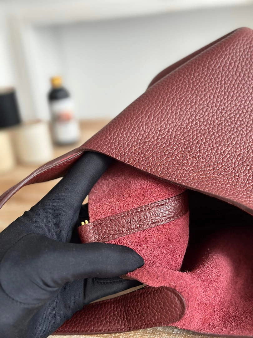Hermès Picotin Lock 18 pocket bag Togo Leather Wine Red H9352005
