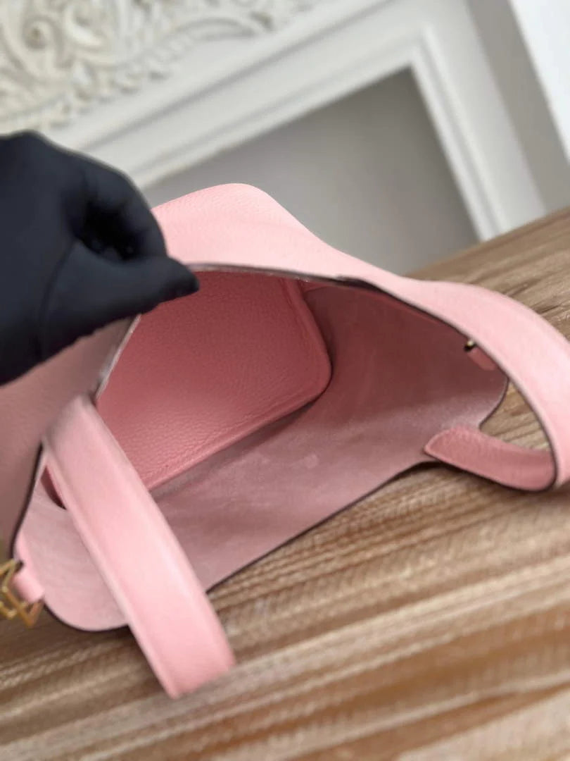 Hermès Picotin Lock 18 pocket bag Togo Leather H935100 pink