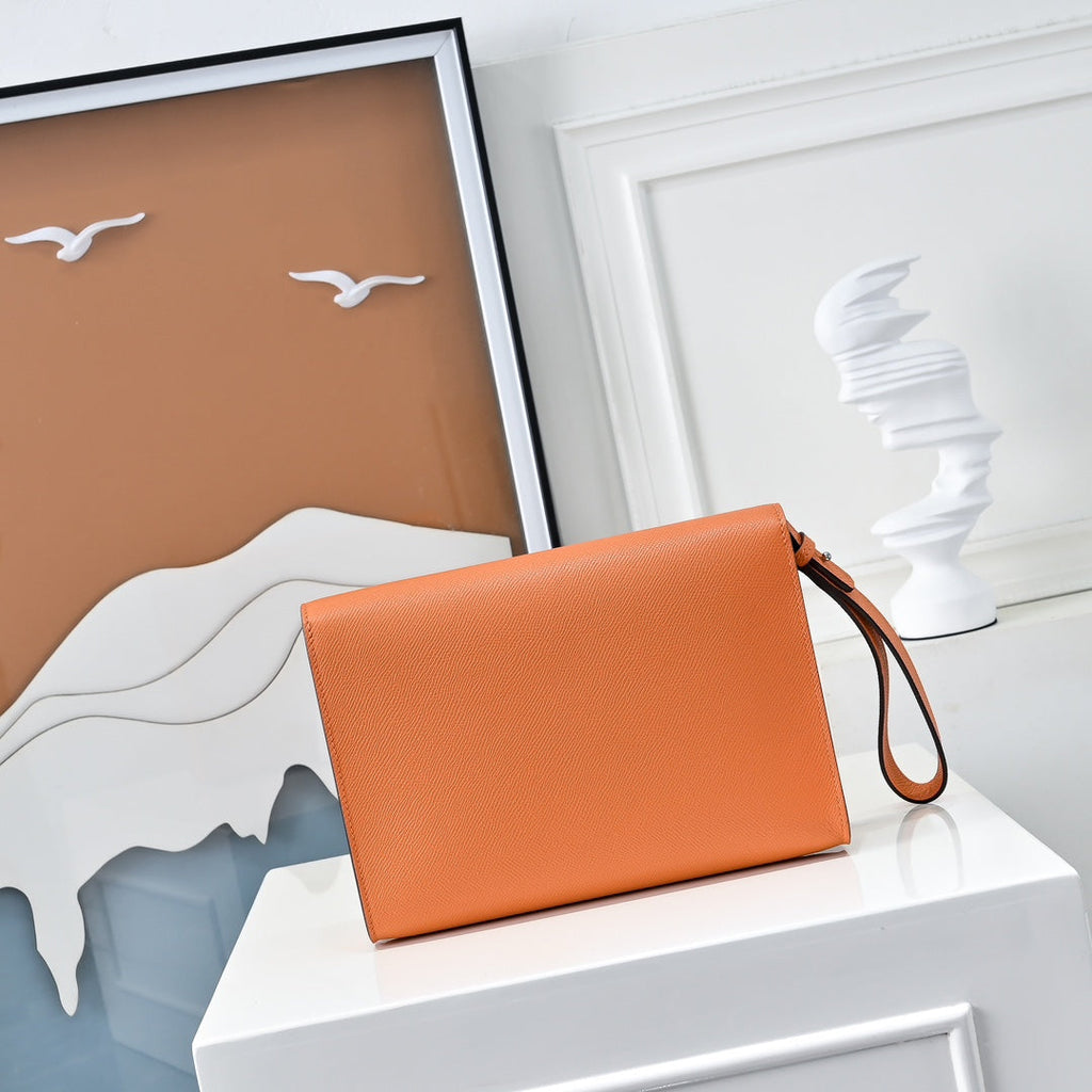 Hermès Sac a Depeches 24 Orange Epsom - Default Title - View 3