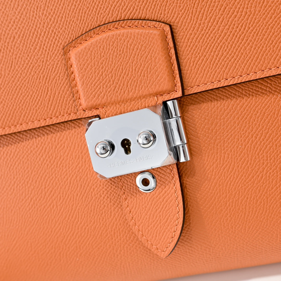Hermès Sac a Depeches 24 Orange Epsom - Default Title - View 5
