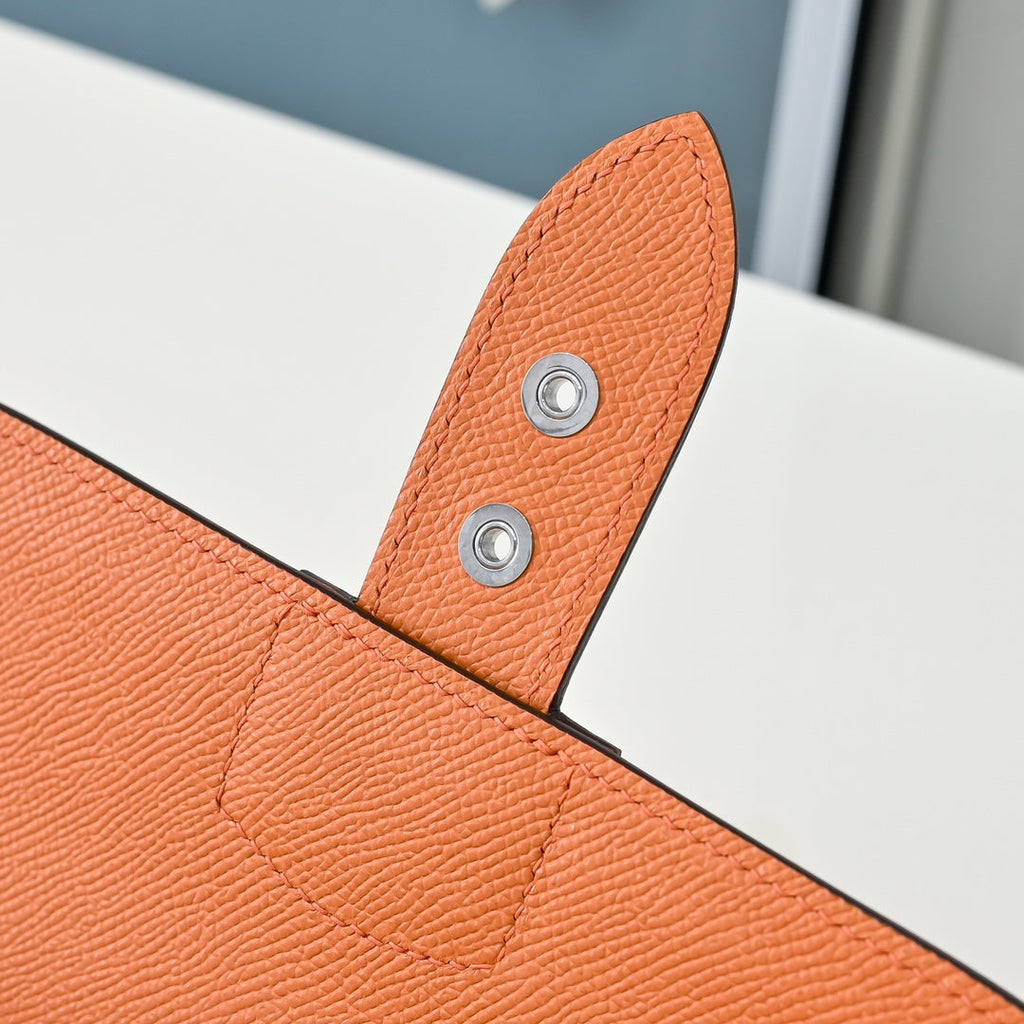 Hermès Sac a Depeches 24 Orange Epsom - Default Title - View 7