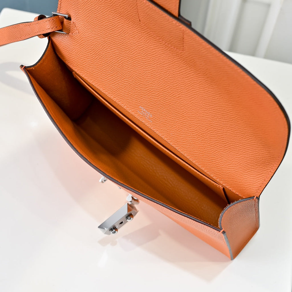 Hermès Sac a Depeches 24 Orange Epsom - Default Title - View 9
