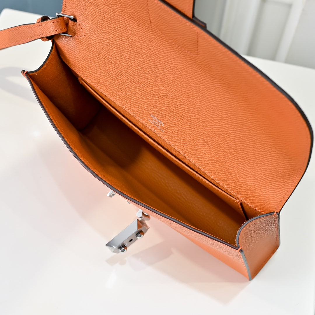 Hermès Sac a Depeches 24 Orange Epsom - Default Title - View 9