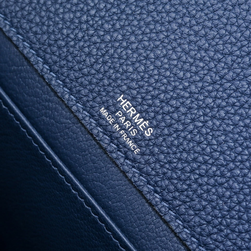 Hermès Sac a Depeches 24 – Togo Calfskin Navy - Default Title - View 8