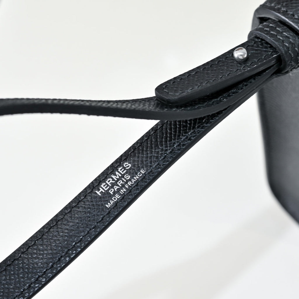 Hermès Sac a Depeches 24 | Epsom Calfskin | Black - Default Title - View 7