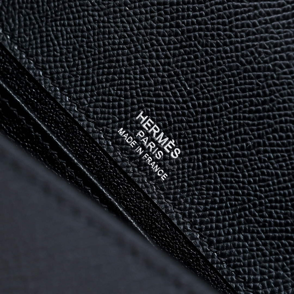 Hermès Sac a Depeches 24 | Epsom Calfskin | Black - Default Title - View 8