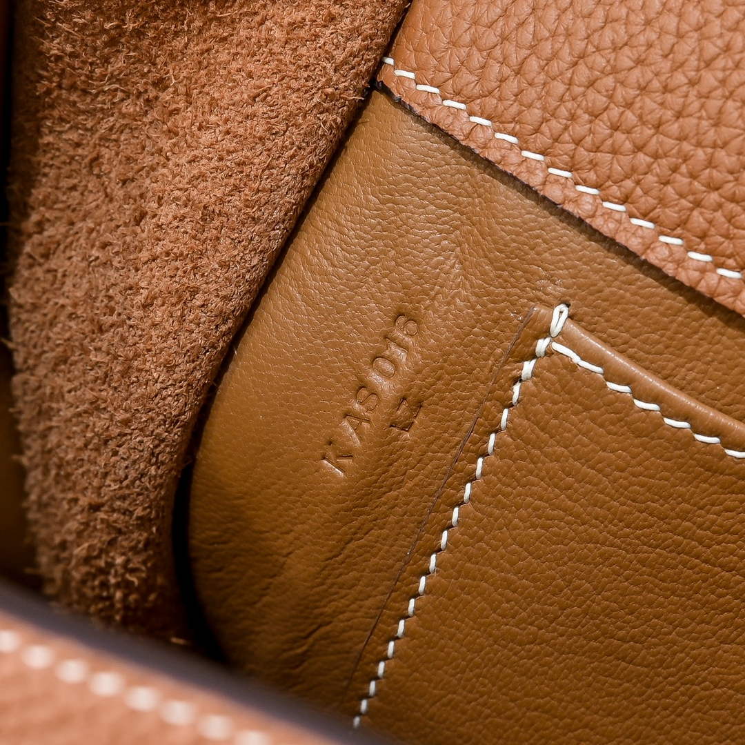 Hermès Sac a Depeches 24 – Togo Calfskin Brown - Default Title - View 8