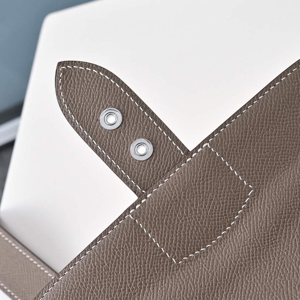 Hermès | Sac Dépêche 21 | Epsom Calfskin | Gray | Handbag