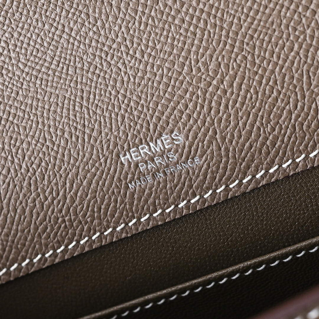 Hermès | Sac Dépêche 21 | Epsom Calfskin | Gray | Handbag