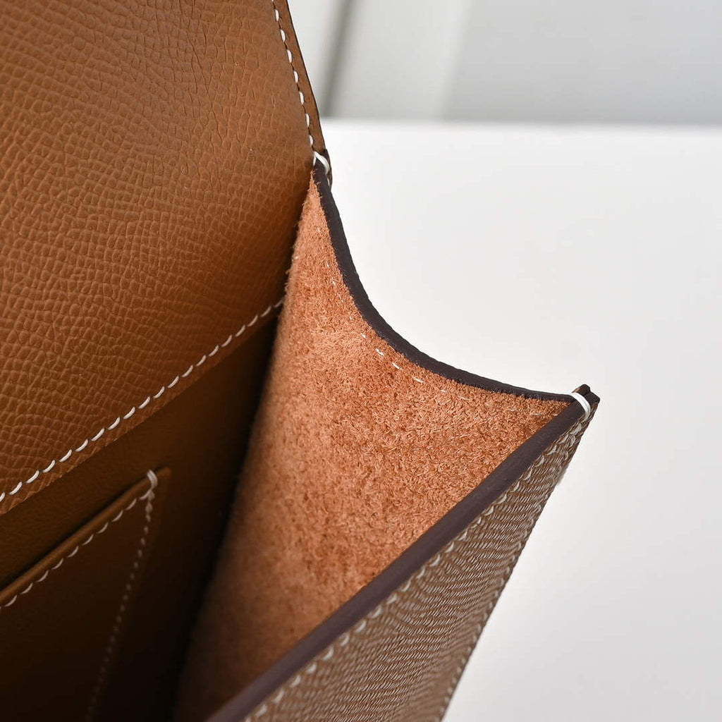 Hermès | Sac Dépêche 21 Bag | Tan Epsom Calfskin | Iconic Handbag