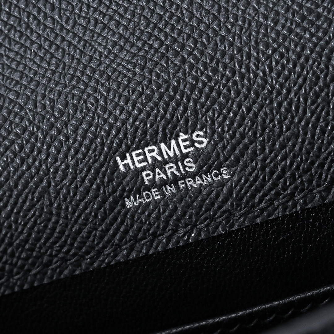 Hermès Sac Dépêche 21 Epsom Calfskin Black Bag