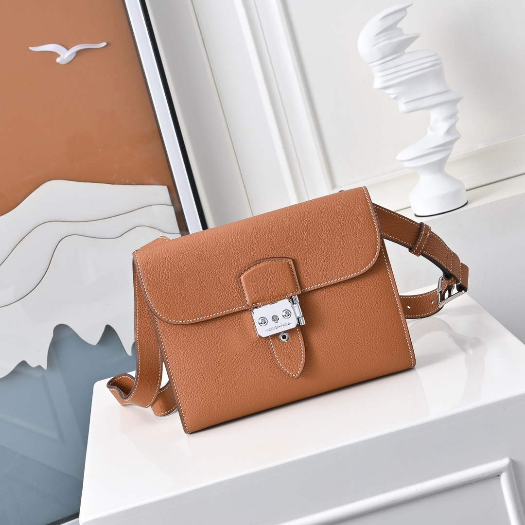 Hermès Sac Dépêche 21 Tan Epsom – The Perfect Gift for Hermès Lovers