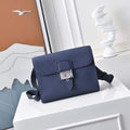 Small Size – Hermès Sac Dépêche 21 Bag – Navy Epsom Calfskin