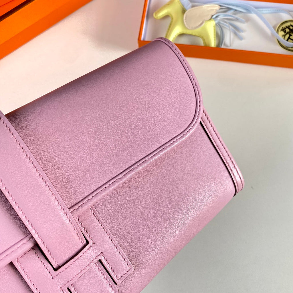 Hermes Wallet Clutch Swift Leather 29cm In Light Purple