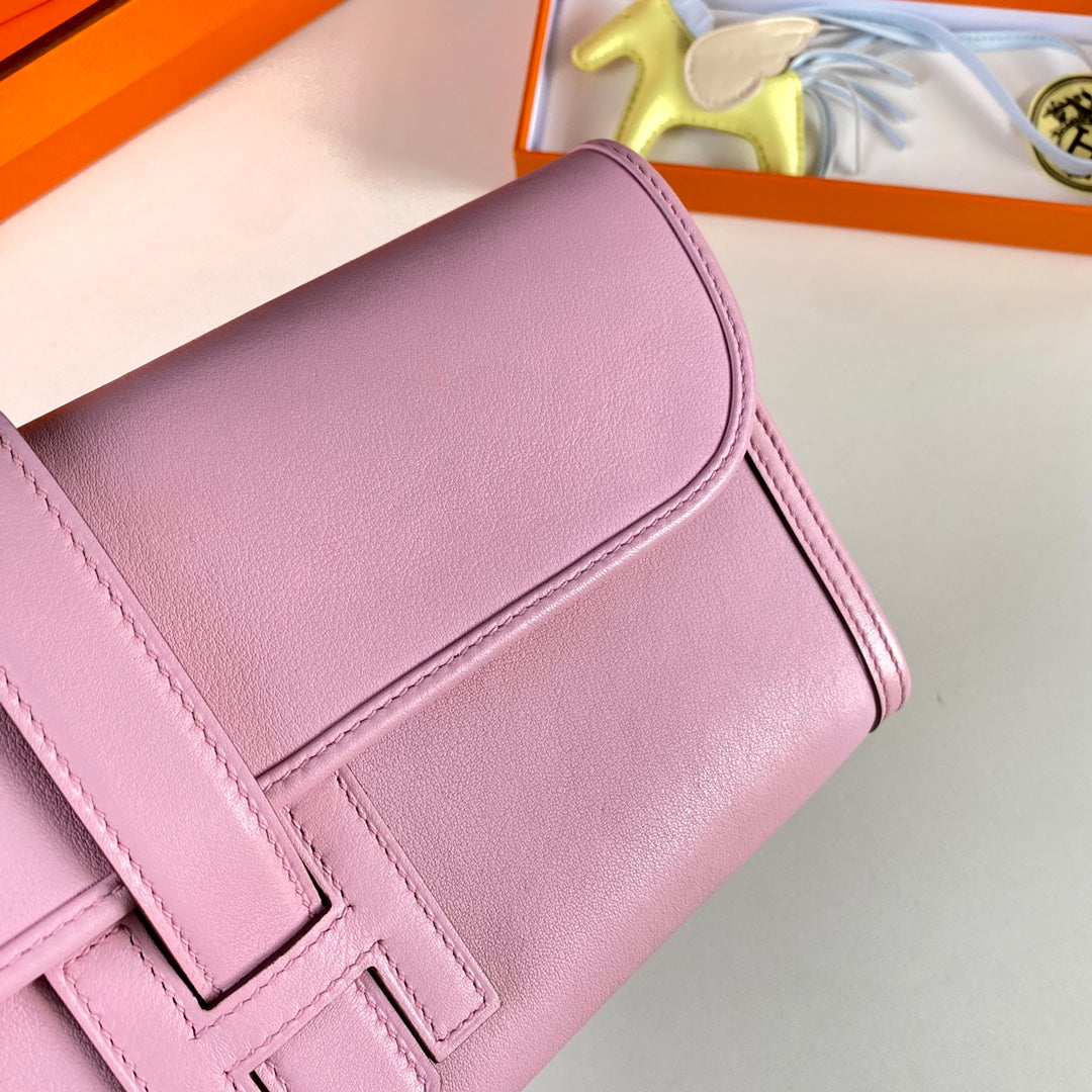 Hermes Wallet Clutch Swift Leather 29cm In Light Purple