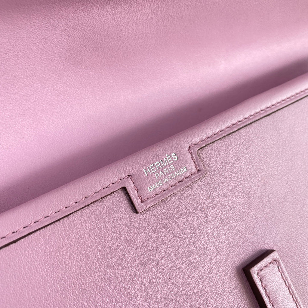 Hermes Wallet Clutch Swift Leather 29cm In Light Purple