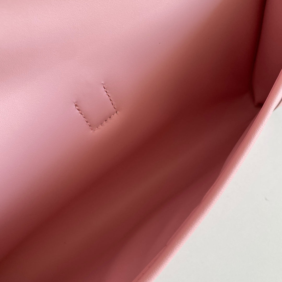 Hermes Wallet Clutch Swift Leather 29cm In Light Pink