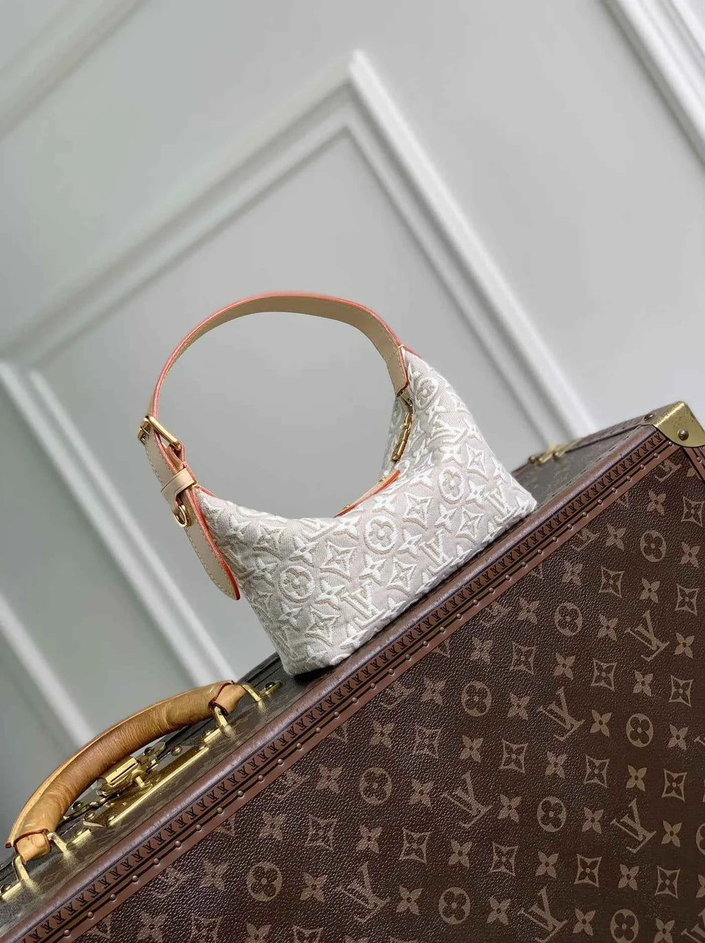 Louis Vuitton Hills Pochette Bag M29879 Monogram Emblème Peuplier