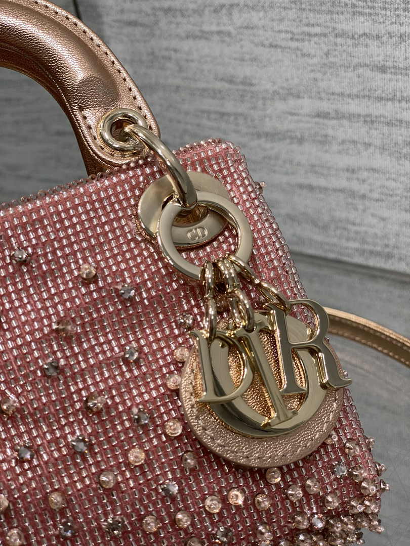 Lady Dior Micro Bag S0856 Pink Lambskin - Default Title - View 8