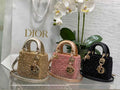 Lady Dior Micro Bag S0856 Black Lambskin - Default Title - View 1