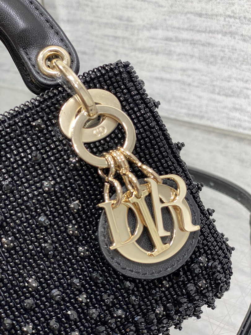 Lady Dior Micro Bag S0856 Black Lambskin - Default Title - View 10