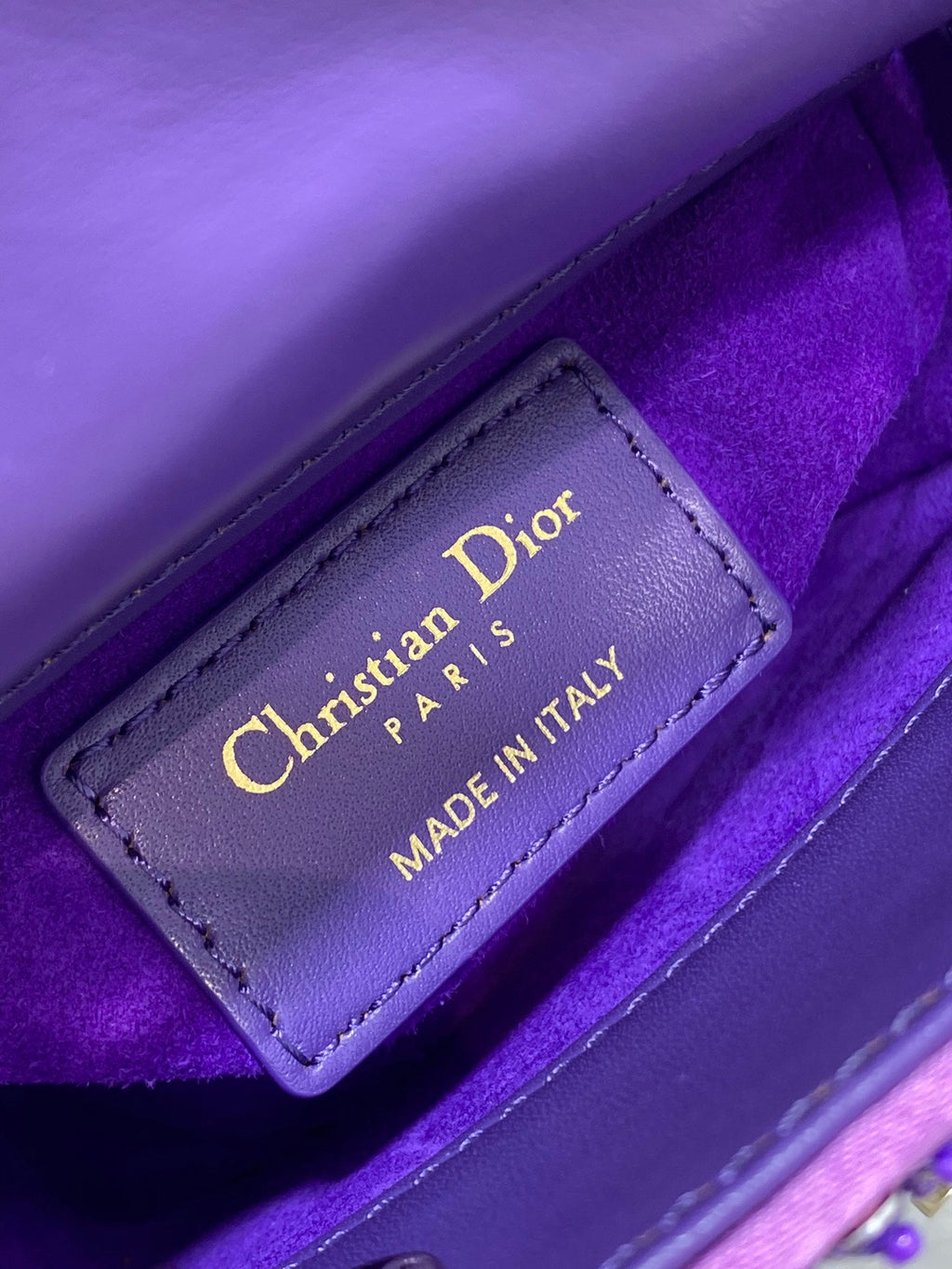 Lady Dior Micro Bag S0856 Purple Lambskin M50 - Default Title - View 8