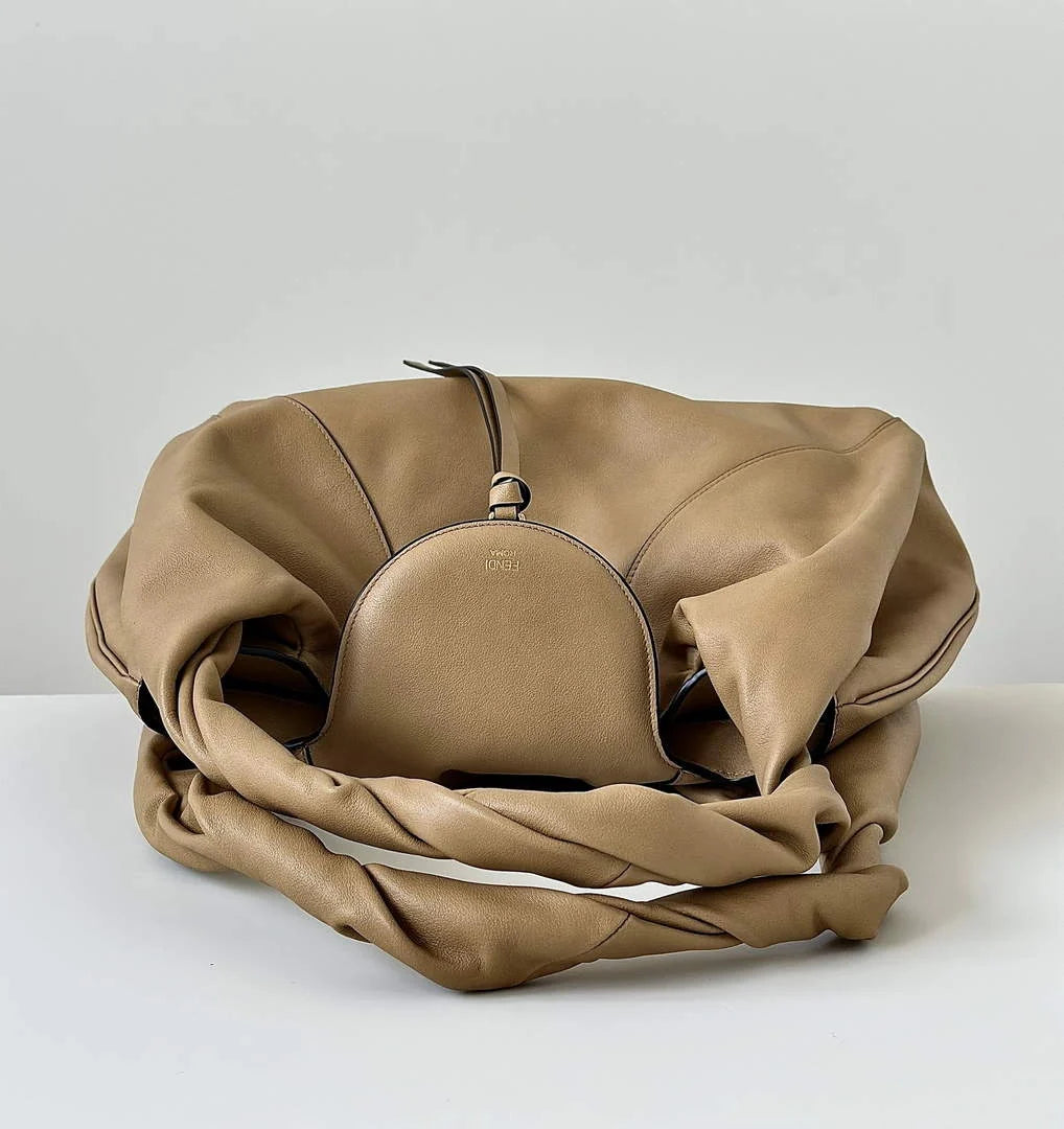 Large Fendi Spy Bag, 8BR839 calfskin apricot - Default Title - View 3