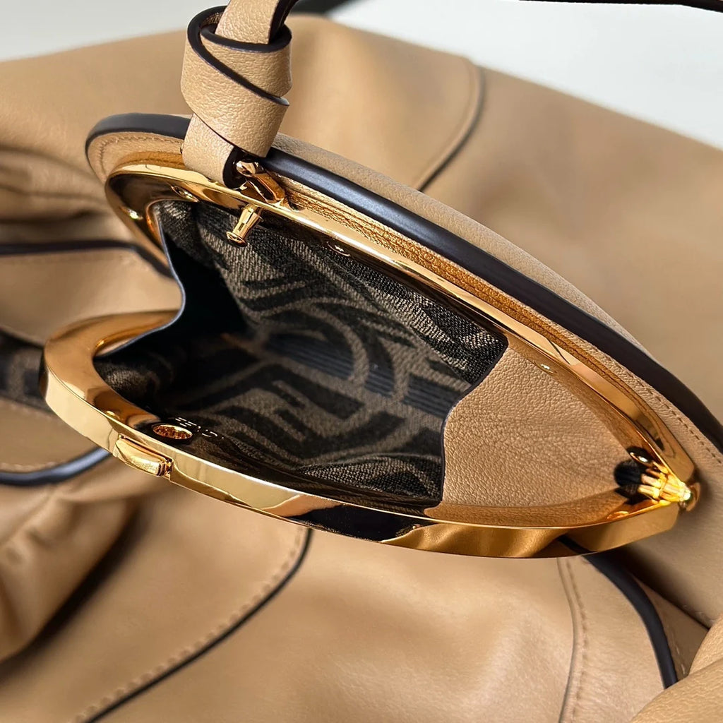 Large Fendi Spy Bag, 8BR839 calfskin apricot - Default Title - View 6
