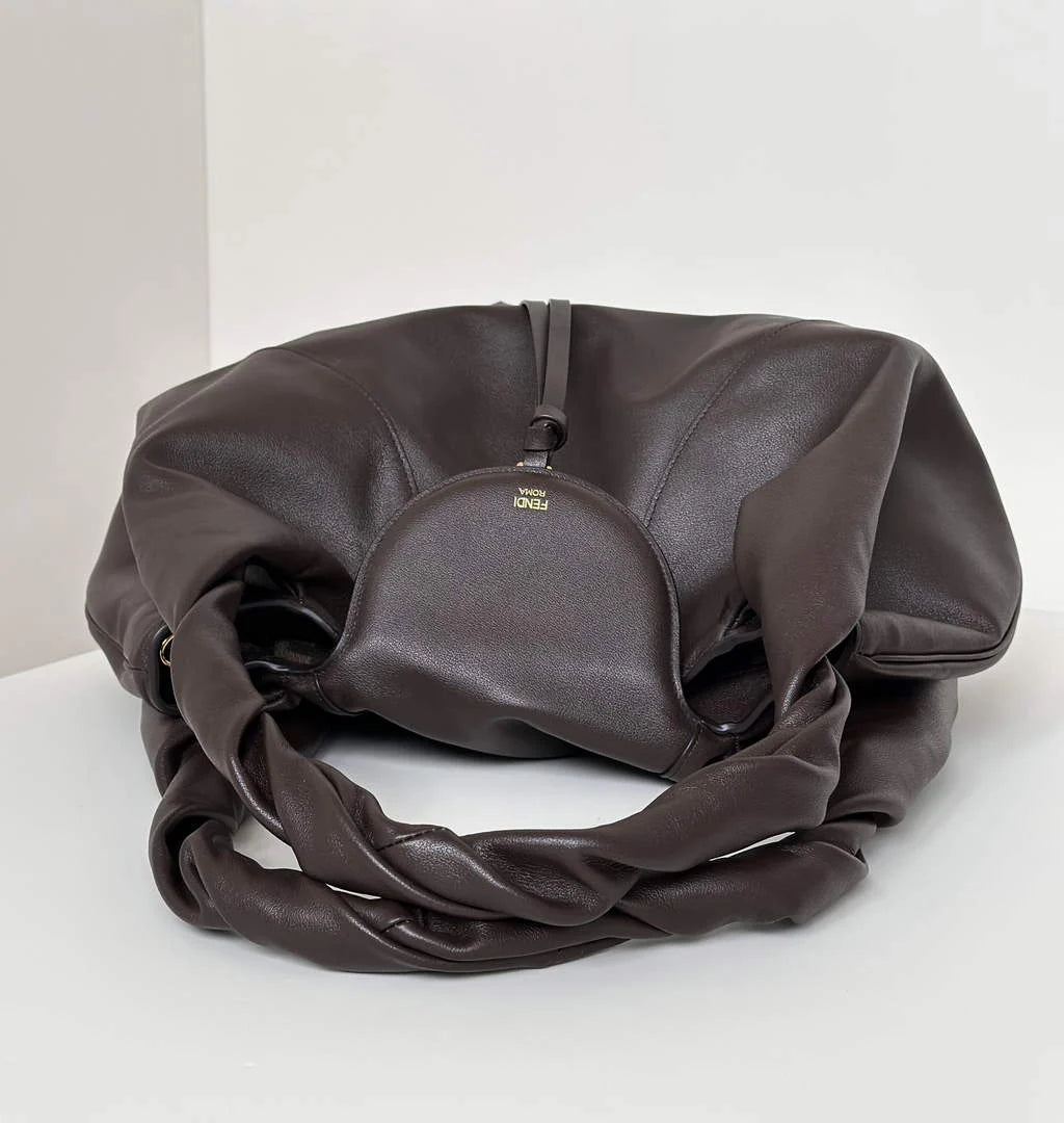 Large Fendi Spy Bag, 8BR839 calfskin coffee - Default Title - View 3