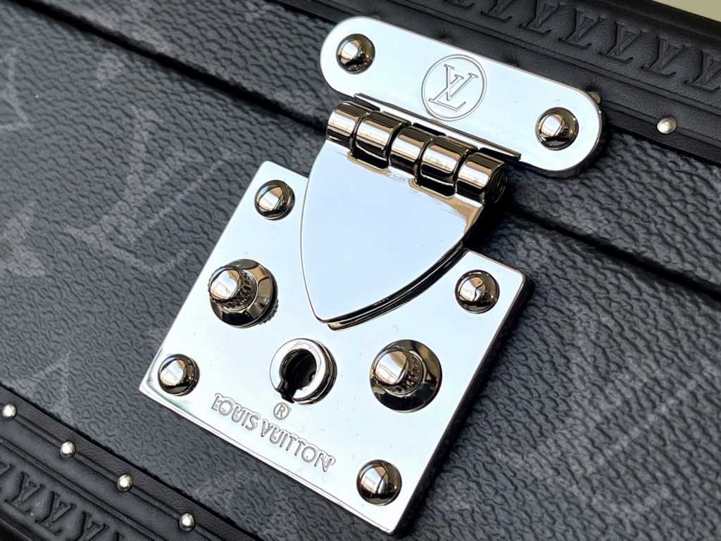 Louis Vuitton 8 watch case Monogram Canvas M20016 Black - Default Title - View 7