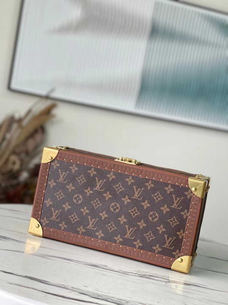 Louis Vuitton 8 watch case Monogram Canvas M20016 - Default Title - View 6