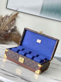 Louis Vuitton 8 watch case Monogram Canvas M20016 - Default Title - View 1