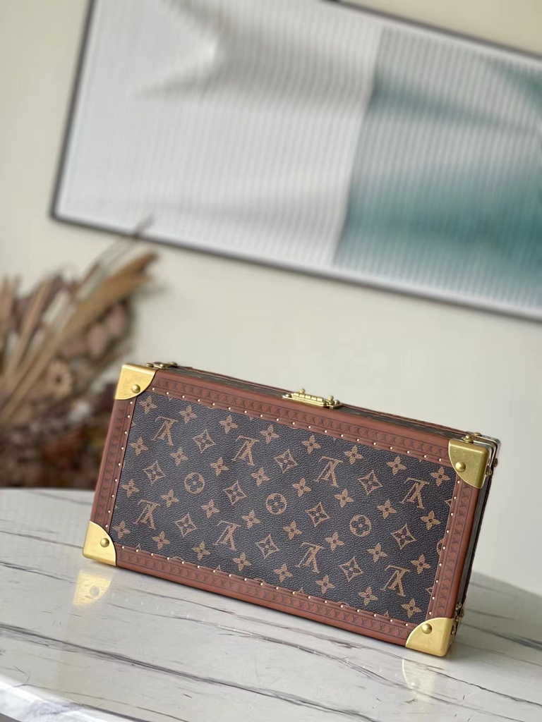Louis Vuitton 8 watch case Monogram Canvas M20039 - Default Title - View 6